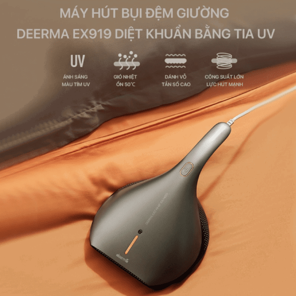 Máy hút bụi đệm giường Deerma EX919