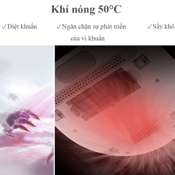 Máy hút bụi đệm giường Deerma CM800