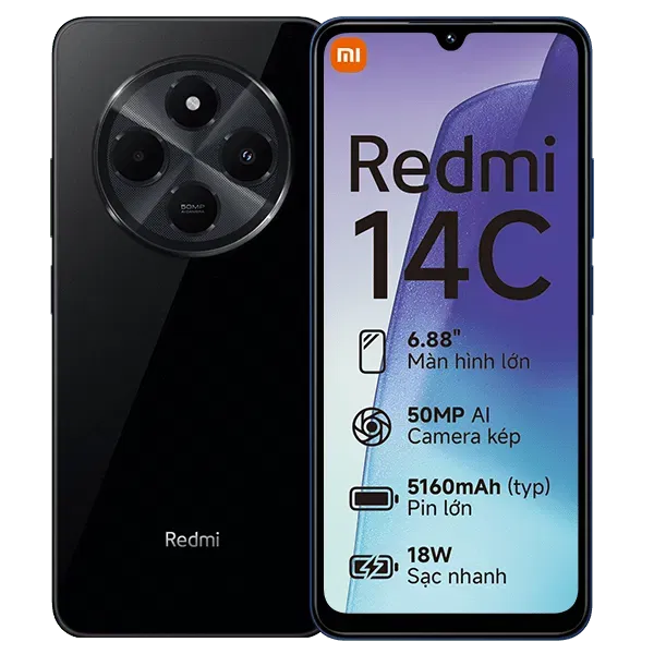 Xiaomi Redmi 14C 128GB (Fullbox, Likenew)