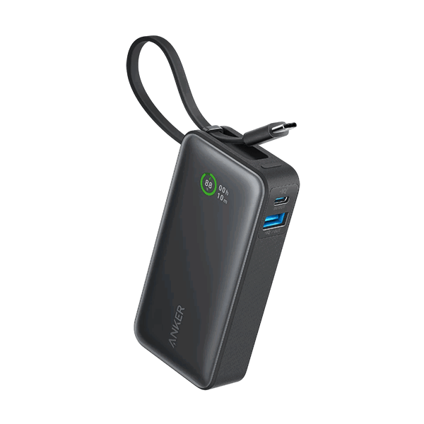 Pin sạc dự phòng Anker Nano 1A1C 30W 10.000mAh (kèm cáp USB-C) A1259