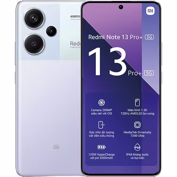 Xiaomi Redmi Note 13 Pro Plus 5G 256GB Cũ (Fullbox) - ảnh 1