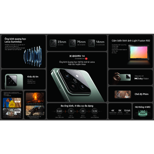 Xiaomi 14 5G 256GB Chính Hãng