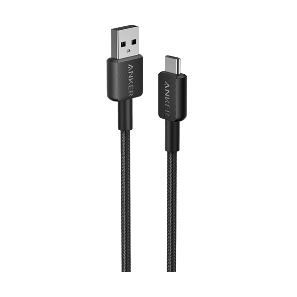 Cáp sạc Anker 322 USB-A to USB-C 0.9m A81H5 - ảnh 1