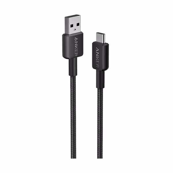 Cáp sạc Anker 322 USB-A to USB-C 0.9m A81H5 - ảnh 1