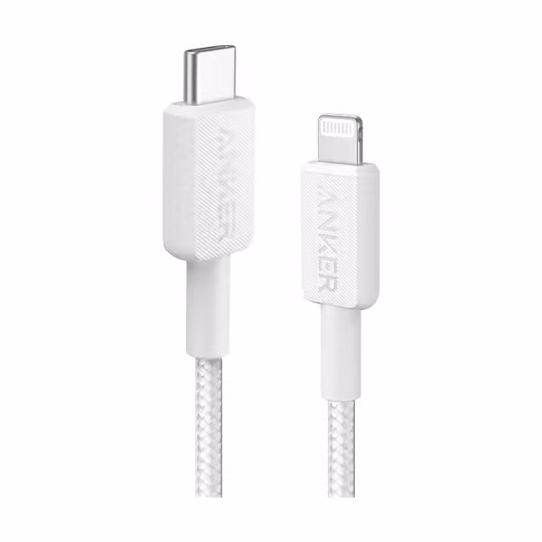 Cáp sạc Anker 322 USB-C to Lightning 1.8m Nylon A81B6 - ảnh 2