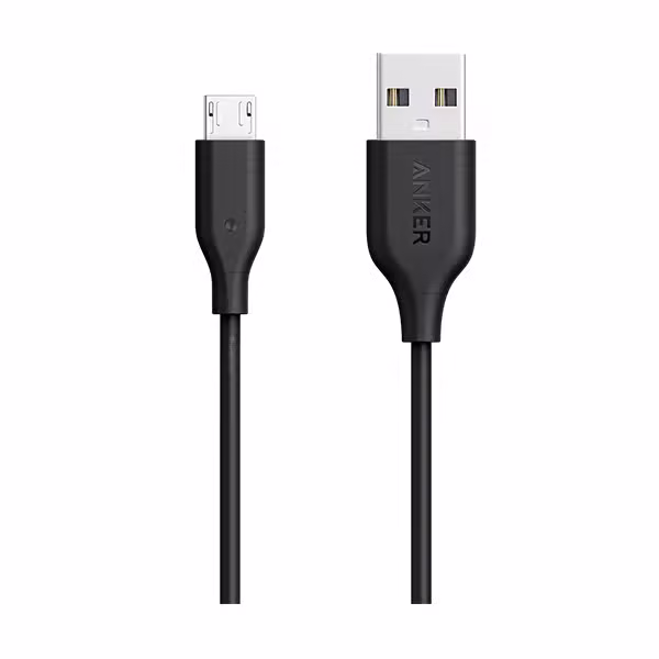 Cáp sạc Anker PowerLine USB-A to MicroUSB 0.9m A8132 - ảnh 1