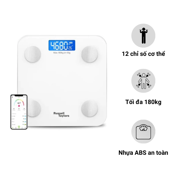 Cân Thông Minh Russell Taylor Composition Scale BWS-10 Chính Hãng