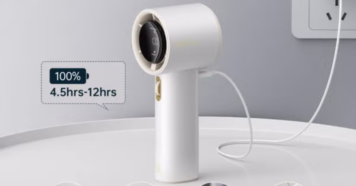 Quạt cầm tay cao cấp Jisulife Pro1 FA53 18W Chính hãng - ảnh 8