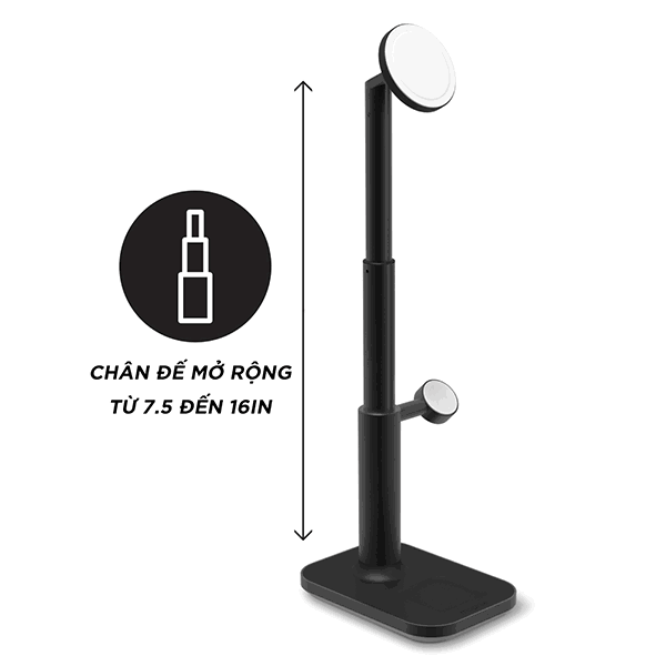Đế sạc Mophie 3in1 Extendable Stand