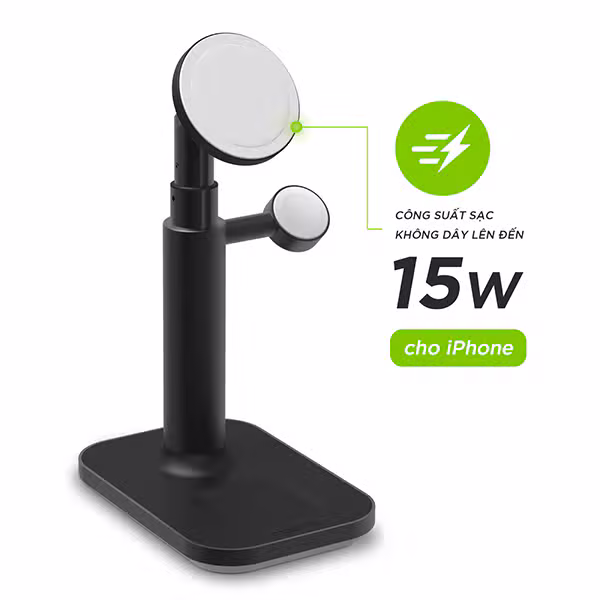 Đế sạc Mophie 3in1 Extendable Stand - ảnh 8
