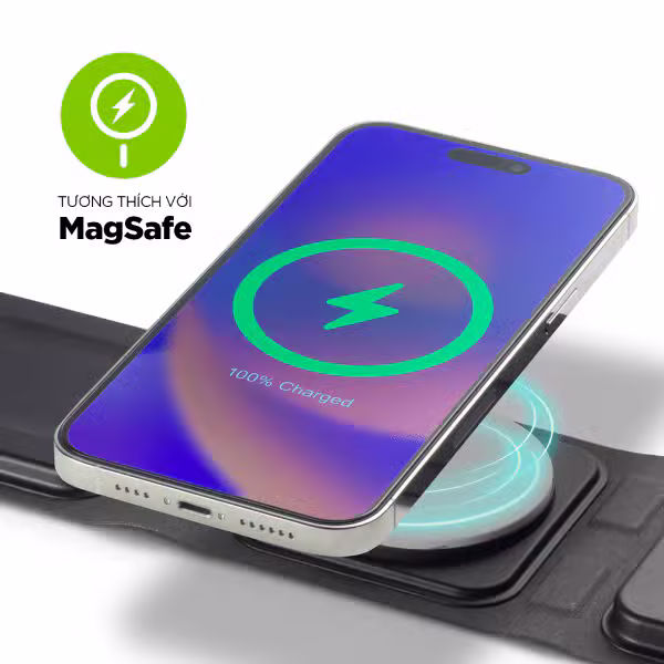 Đế sạc Mophie 3in1 Travel - ảnh 5