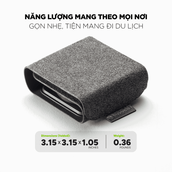 Đế sạc Mophie 3in1 Travel