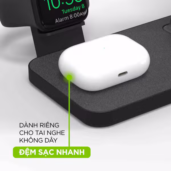 Đế sạc Mophie Snap+ 3in1 Stand - ảnh 5