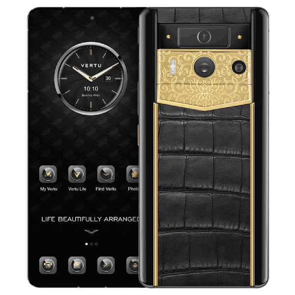 METAVERTU 2 Custom Made Lotus Cluster Alligator Black