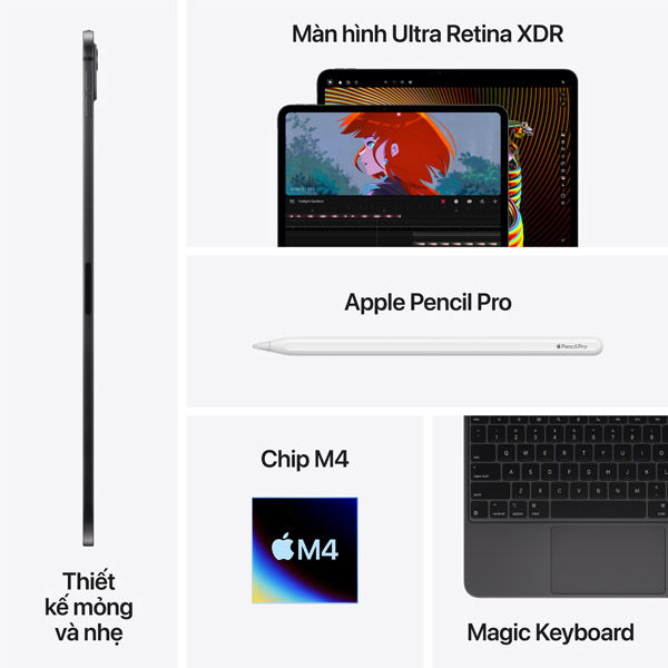 iPad Pro M4 11 inch | 256GB Wifi Chính Hãng