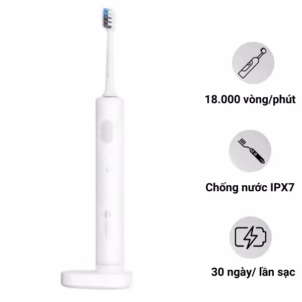 Bàn chải điện DR.BEI Sonic BET-C01 Chính Hãng - ảnh 1