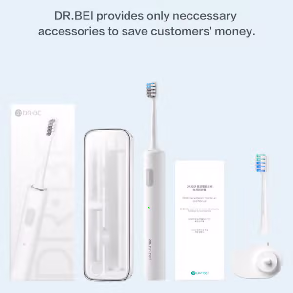 Bàn chải điện DR.BEI Sonic BET-C01 Chính Hãng - ảnh 3