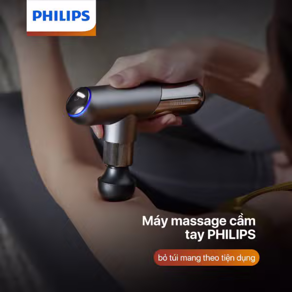 Máy massage thể thao mini Philips PPM7501 Chính Hãng - ảnh 2