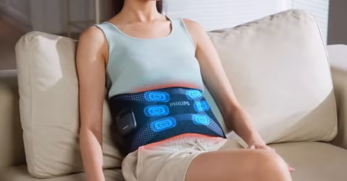 Máy massage đai bụng Philips PPM4331 Chính Hãng - ảnh 4