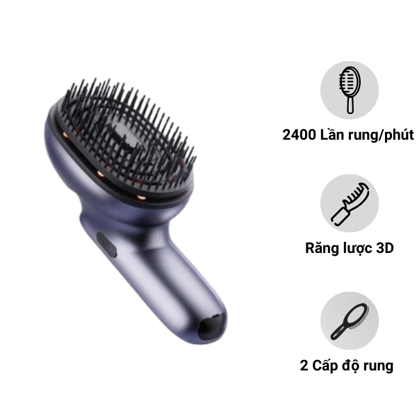 Lược điện massage da đầu Philips PPM1511 Chính Hãng