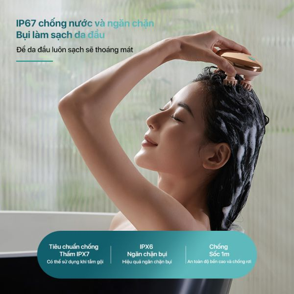 Máy massage da đầu mini Philips PPM1301 Chính Hãng