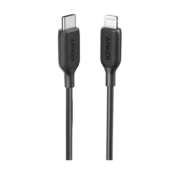Cáp sạc Anker PowerLine Lightning to USB-C 0.9m A8832 cũ