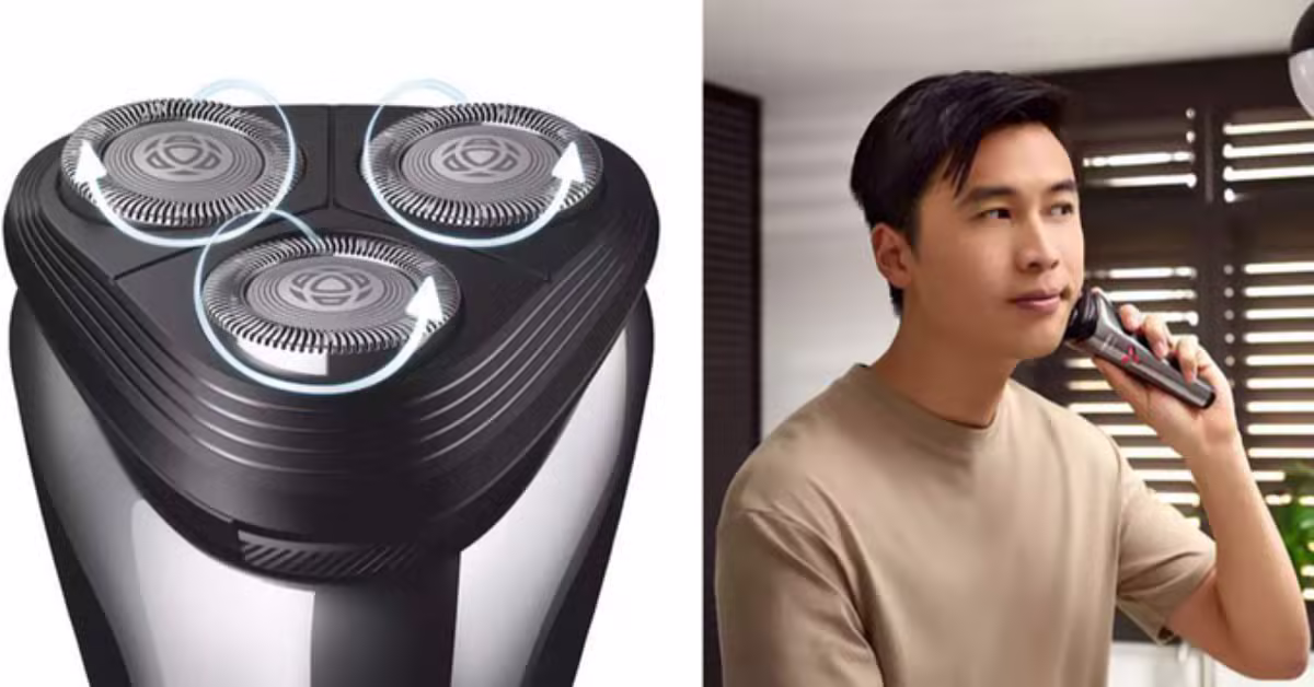 Máy cạo râu khô và ướt Philips S1301/02 Chính Hãng - ảnh 6