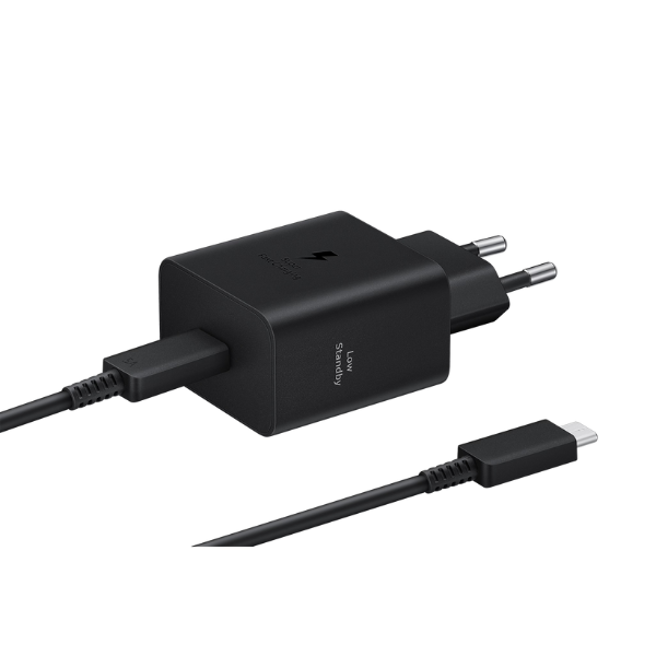 Bộ củ cáp sạc nhanh 45W Samsung màu đen