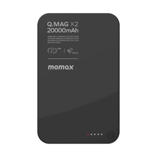 Pin sạc dự phòng Momax 20.000mAh MagSafe Q.Mag X2