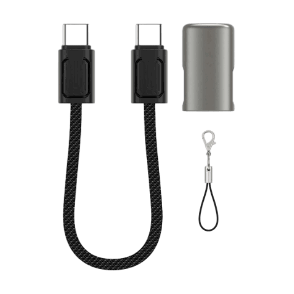 Cáp sạc Wiwu USB-C to USB-C 60W 15cm Wi-C040