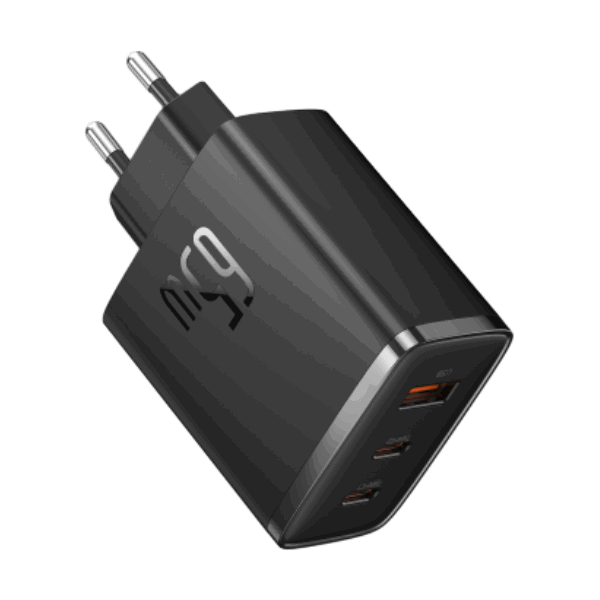 Củ sạc nhanh Baseus Cube Pro 2C+U 65W EU