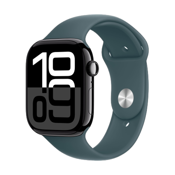 Apple Watch Series 10 46mm (GPS) Viền nhôm - Dây cao su size S/M