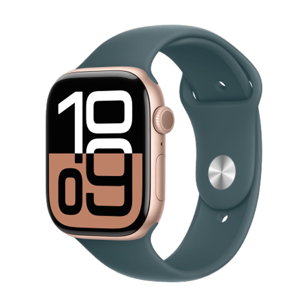 Apple Watch Series 10 42mm (GPS) Viền nhôm - Dây cao su size S/M