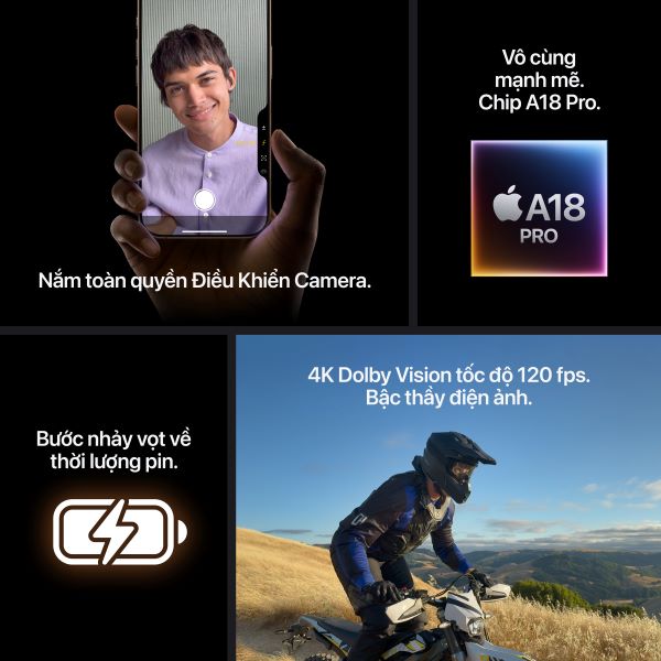 iPhone 16 Pro 1TB Chính Hãng (VN/A)
