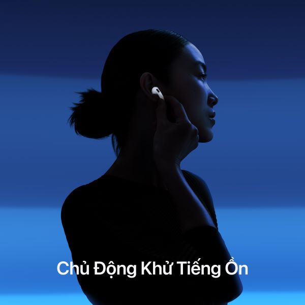 Tai nghe Apple AirPods 4 Chống ồn chủ động Chính Hãng