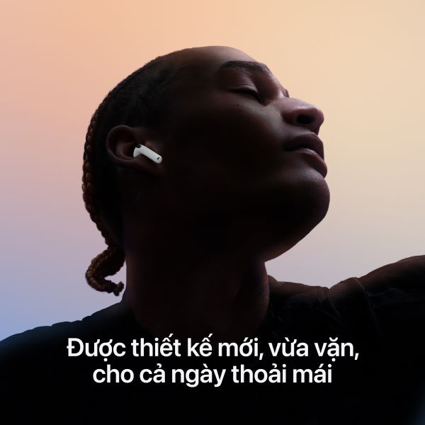 Tai nghe Apple AirPods 4 Chống ồn chủ động Chính Hãng