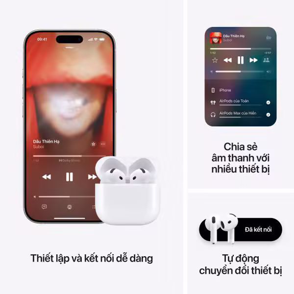 Tai nghe Apple AirPods 4 Chính Hãng - ảnh 7