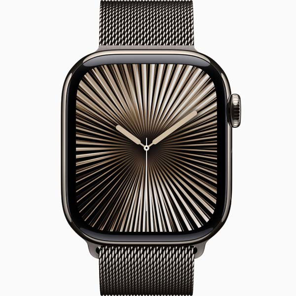 Apple Watch Series 10 42mm (LTE) Viền titan - Dây milanese