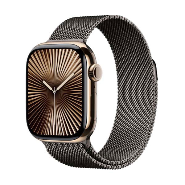Apple Watch Series 10 42mm (LTE) Viền titan - Dây milanese