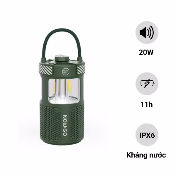 Loa Bluetooth Nowgo F1 Lamp Speaker - ảnh 1