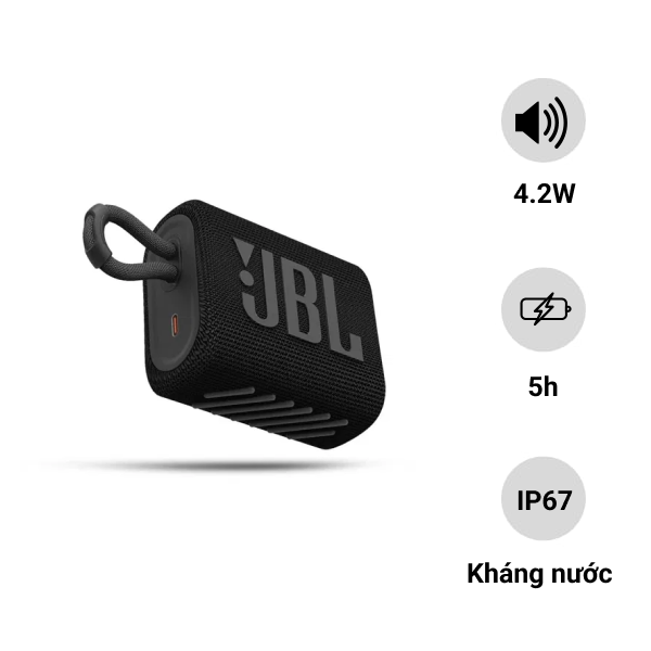 Loa Bluetooth JBL Go 3 Chính Hãng