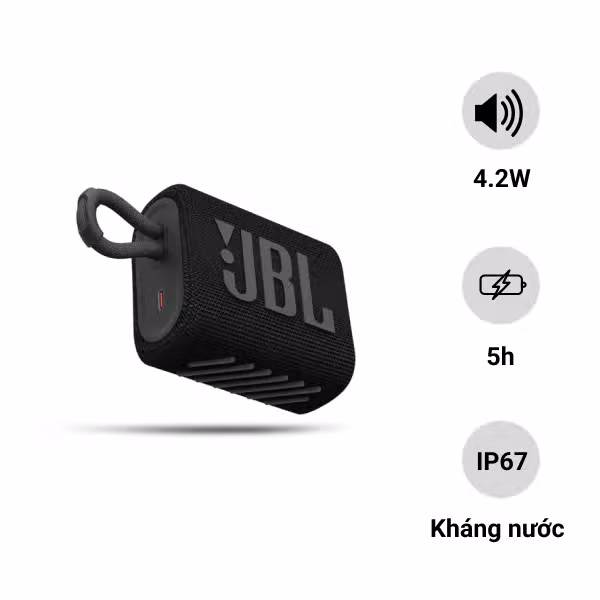 Loa Bluetooth JBL Go 3 Chính Hãng - ảnh 1