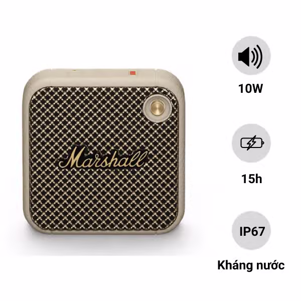 Loa Bluetooth Marshall Willen - ảnh 1