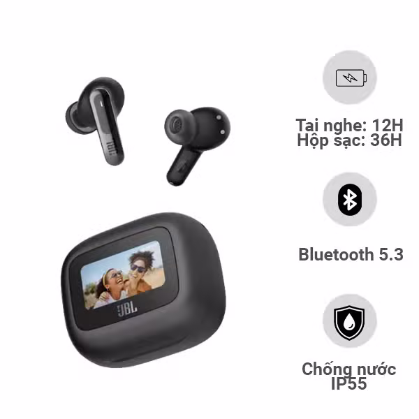 Tai nghe True Wireless JBL Live Beam 3