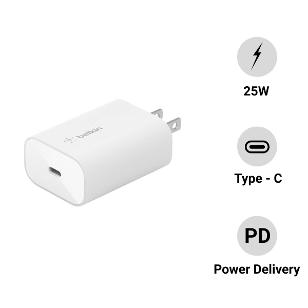 Củ sạc nhanh 25W USB-C PD 3.0 Belkin