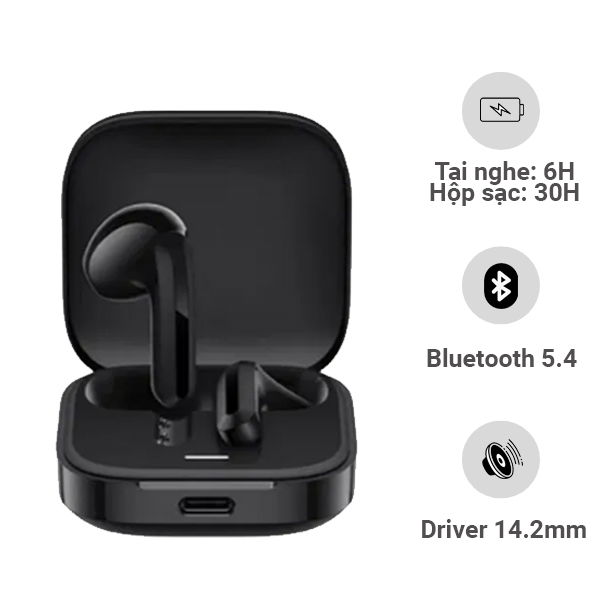 Tai nghe Bluetooth Xiaomi Redmi Buds 6 Active