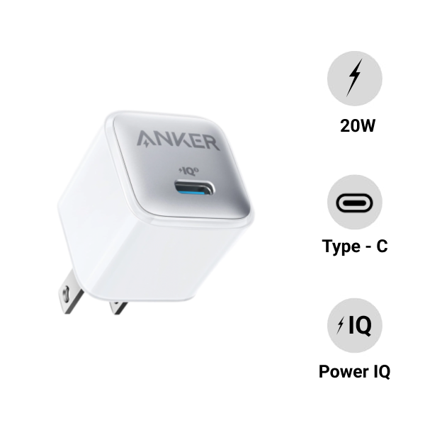 Củ sạc Anker Nano Pro 1C 20W A2637