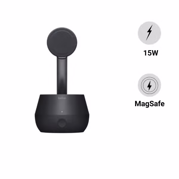 Giá đỡ kiêm sạc Belkin MagSafe 15W Auto-Tracking Stand Pro - ảnh 1