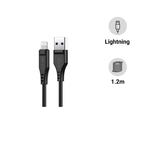 Cáp sạc ACEFAST USB-A to Lightning 1.2m C3-02