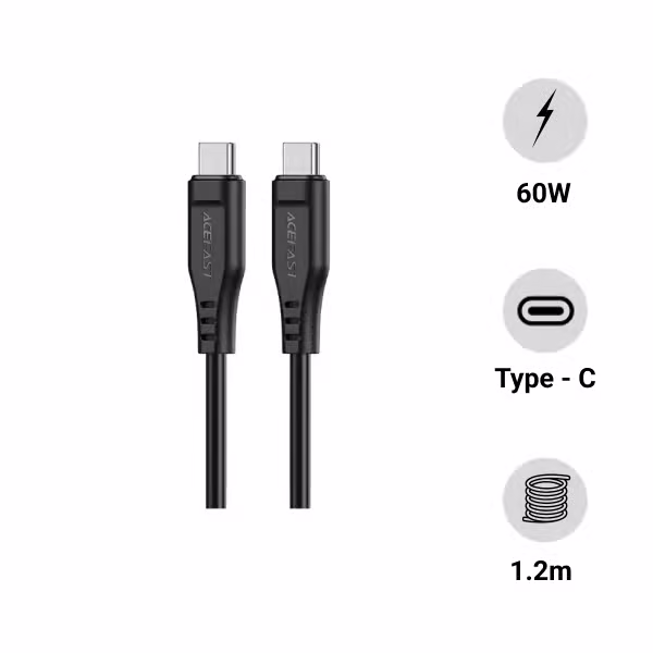 Cáp sạc ACEFAST Type-C to Type-C 1.2m C3-03